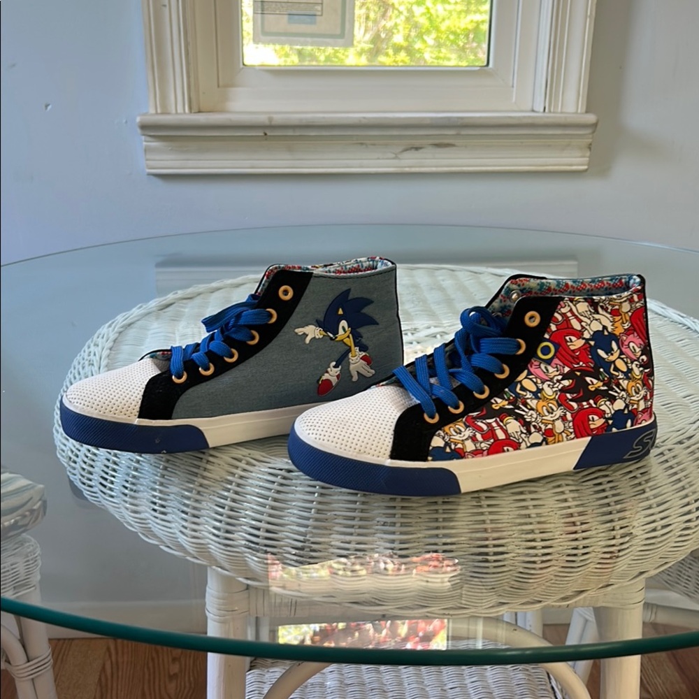Boys Sonic Hightop Sneakers